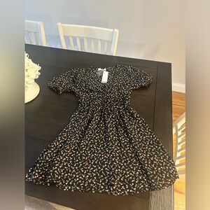 Urban Outfitters Black Floral Dress